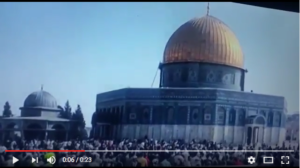 Footage taken this morning of unrest on the Temple Mount.